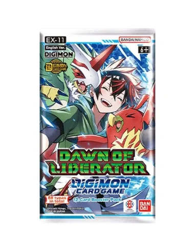 Digimon Card Game EX-11 Extra Booster Dawn of Liberator English - 1 Booster